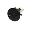 Sillites SCRMB Tamper-Resistant Self-Contained Receptacle 15 Amp 120 Volt Black