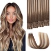 Sweetmet Invisible Tape in Hair Extensions Real Human Hair 3rd-Generation