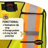 Pioneer Tear-Away Traffic High Visibility Safety Vest - Breathable Mesh