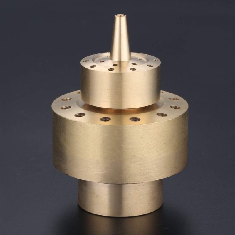 Hicello Water Fountain Nozzle 1.5" Brass DN40 Two Layers Fountain