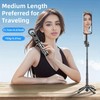 Foldable Multifunctional magnetic selfie stick phone tripod, can simulate camera