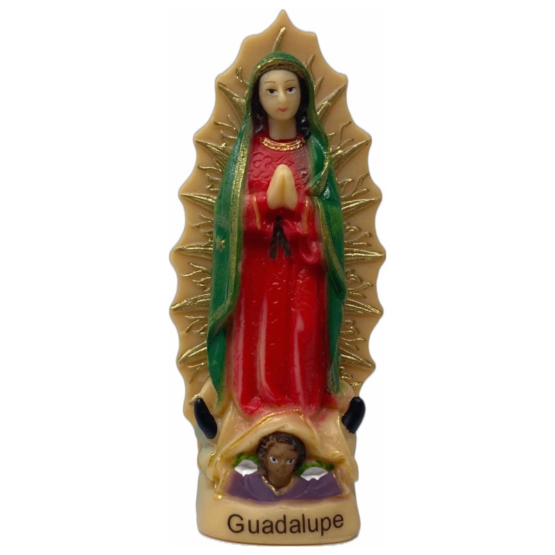 Virgen de Guadalupe Mini 3 Inch Resin Figurines Imagen 12PCS