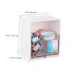 BUGUUYO Cotton Balls Storage Multi-functional Cotton Swab Box Perfect Present