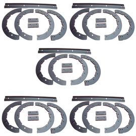 Stevens Lake Parts Set of 5 Snow Blower Paddle Set (6 pcs) w/Scraper Bar Fits MTD Yardmachine 21" Snow Blower Models Interchangeable with 731-1033, 753-0613