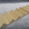 Artibetter Mini Staircase Wooden 1/12 DIY Stairway Accessory Model Without