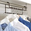 Hangers, Clothes Storage Up Hangers, Set of 2 (Brown)