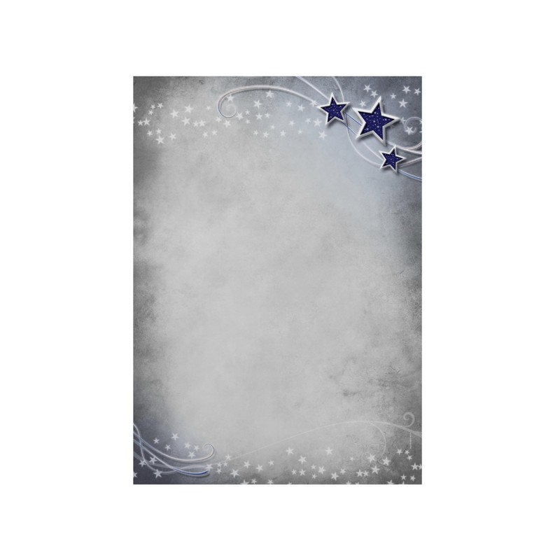 Simply Stars, 20 Sheets) Christmas Letter Paper 100 g/qm +