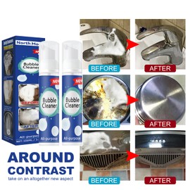 Foaming Heavy Oil Stain Cleaner,Best Multi Purpose Degreasing Foam, Stubborn Grease & Grime Remover Spray