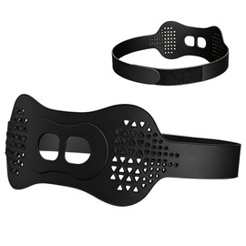 Glowvibe Chin Strap for Snoring, Adjustable Sleep Chin Support for Men