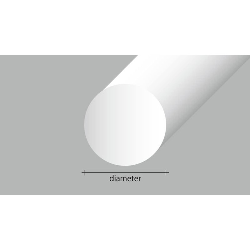 Evergreen 70EG211 Scale Model Plastic Rod, Rod, Diameter 0.04 inches