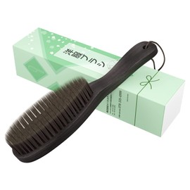 Soyukai Clothes Brush, Horse Hair, Static Electricity, Wooden, Natural Bristle, Clothes Brush, Pilling Remover, Shoe Brush, Natural Wood, Multi-Purpose Horse Hair Brush, Suit Brush, Coat Brush, Knit Brush, Electrostatic/Dust/Pollen Removal (Brown)