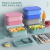 Jelife Bento Box Adult Lunch Box - 72oz Stackable Bento