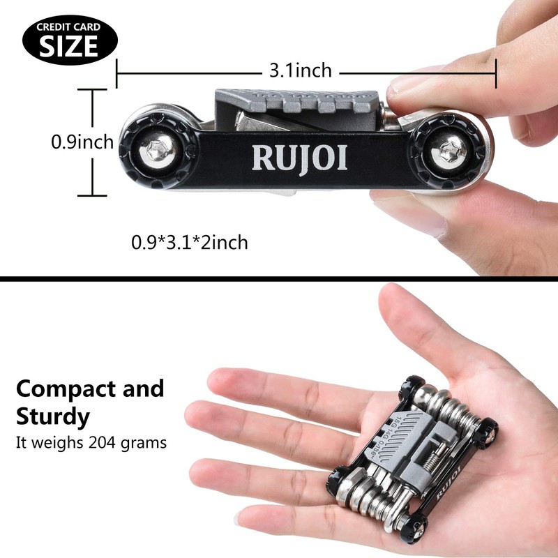 RUJOI Semi-Metallic Bicycle Disc Brake Pads for Shimano/Tektro/TRP & etc.