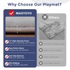 MAXYOYO 1.2" Thick Baby Play Mat for Floor, 59"x 78"