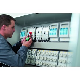 Abus Green 1-1/2" 74/40 KD Safety Lockout Non-Conductive Keyed Different Padlock with 1-1/2-Inch Shackle, 1 Count