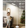 LanSuper Light Therapy Lamp, 10000 Lux UV-Free Happy Therapy Lamp,