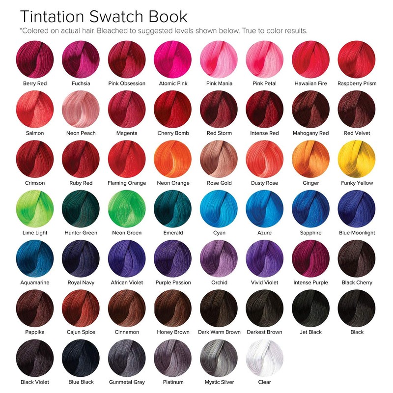 Red by Kiss Tintation Semi-Permanent Hair Color, Aloe Vera Water