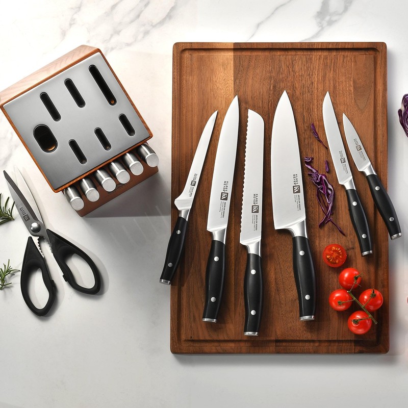 Klaus Meyer Arcelor 14 Piece Exclusive German Steel Non-Slip Handles