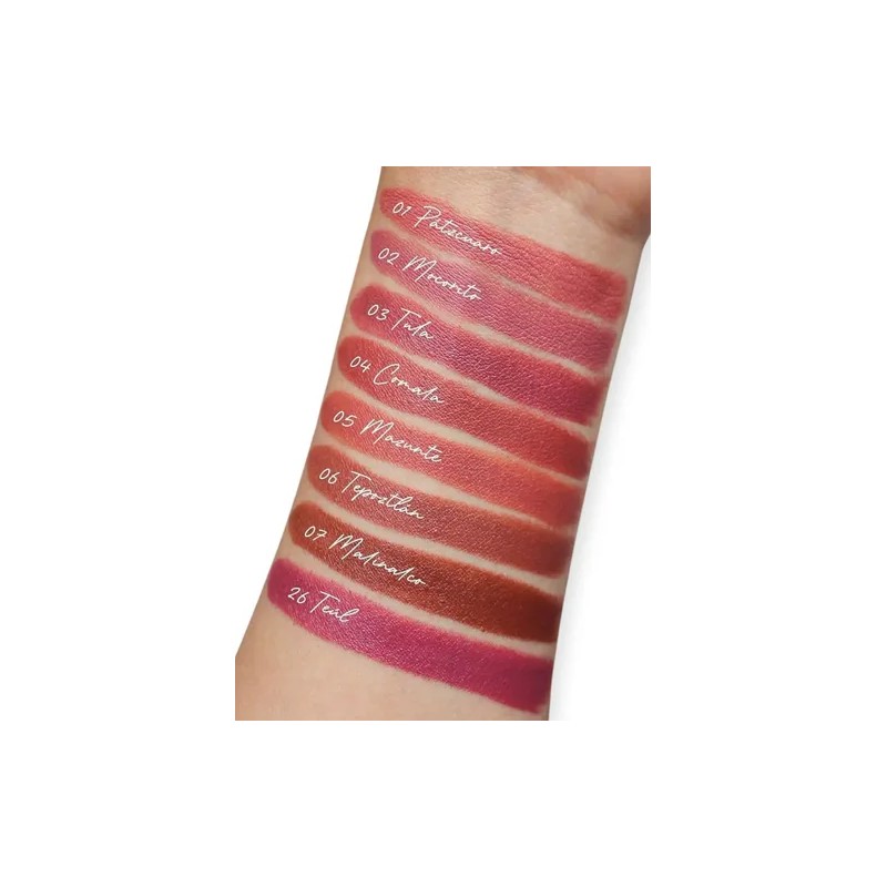 Lip Combo Labial Bissu + Delineador Italia Deluxe