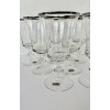 Gorham Lot Of 7 First Lady Reizart Europa Crystal Platinum