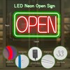 Tekstap Open Sign, 12V Neon Open Signs for Business Window,