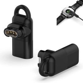 Miimall Kompatibel mit Garmin Fenix 7/6/5 Ladeadapter to Type C Adapter, Tragbar Sicherheit Ladekonverter USB C Ladeadapter für Garmin Fenix 7X/7S/6X/6S/5S/5X/Instinct 2/2S/Venu 2/Approach S60