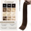 Elailite Tape in Hair Extensions Human Hair Real Human Hair
