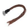 Colorful Stylish Motorcycle Helmet Ponytail Helmet Dreadlocks Braids with Suction