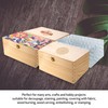 Wooden Box with Lid Wooden Box Storage Box Decorative 30