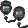 Fomatrade pack of 10pcs/lot Digital Handheld Multi-function Professional Electronic Chronograph