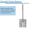 sourcing map Straight Flute Screw Taps NPT 1/16-27 2B Thread