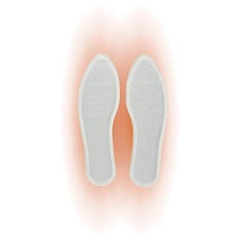 Therm-ic Foot Warmers Unisex Adult Sole Warmers White Small UK 4-5