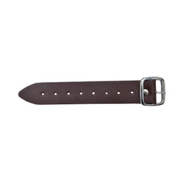 Kilt Straps and Buckle 7" Genuine Leather Extender 1.25" Wide - Kilt Belt Extension for Men Brown Strap (1 Belt)