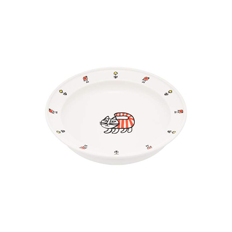 Yamakasyoten Lisa Larson 5.5 inches Universal Plate with Baby Mikey