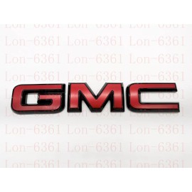 Auto GMC 2021-2024 GMC YUKON YUKON XL Front Red Black OVERLAY Emblem