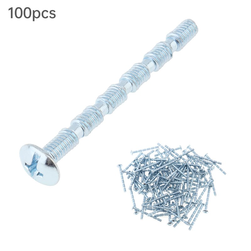 Smgda 100 Pack M4 x 45mm Truss Head Break Away