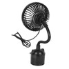 Car Fan Powerful Low Noise 3 Speeds Adjustable Portable USB