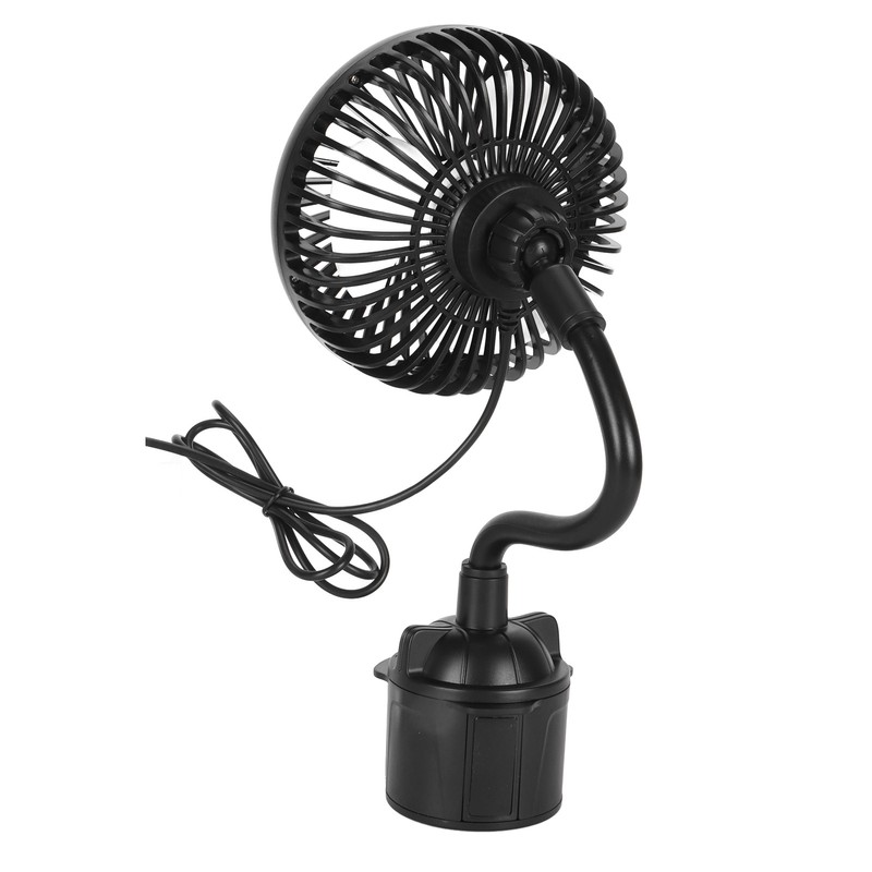 Car Fan Powerful Low Noise 3 Speeds Adjustable Portable USB