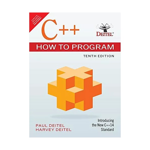 FAST SHIP C++ How to Program, 10th Edition 10e By