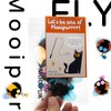 Mooipur Cat Toy Insect Replacements, 6 Pcs Small Fly Set