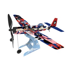 PLAYSTEM Rubber Band Aeroplane Low Wing STEM Kit