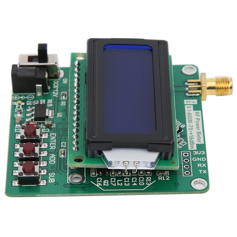 RF Power Meter Power Attenuation Set Digital Display Signal Strength