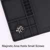 Premium Heat Resistant 932°F 22"x 14.2" Magnetic Silicone Soldering Mat