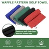 PATIKIL 20"x16" Microfiber Golf Towel, 3 Pack Tri-Fold Golf Towels