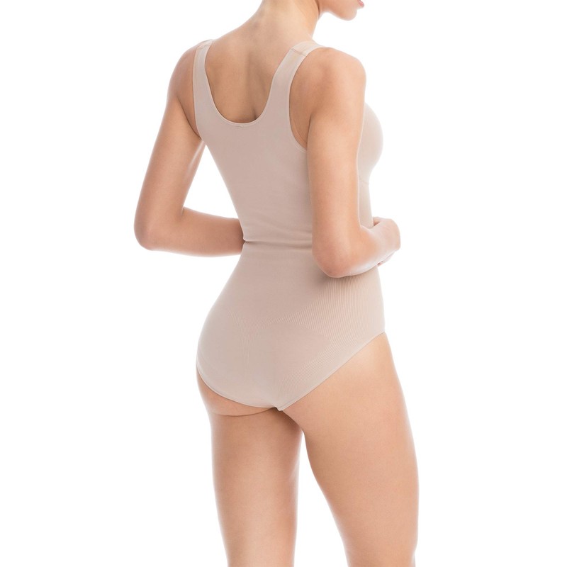 FarmaCell Shape 608 (Beige, S) Body figurformend mit Pushup Effekt
