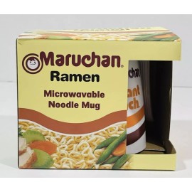Mad Engine Maruchan Ramen Microwavable Noodle Mug (Will Fit Instant Lunch Ramen Noodles)