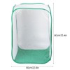 Folding Collapsible Ventilated Insect Cage Light Transmission Mesh Cage Zipper