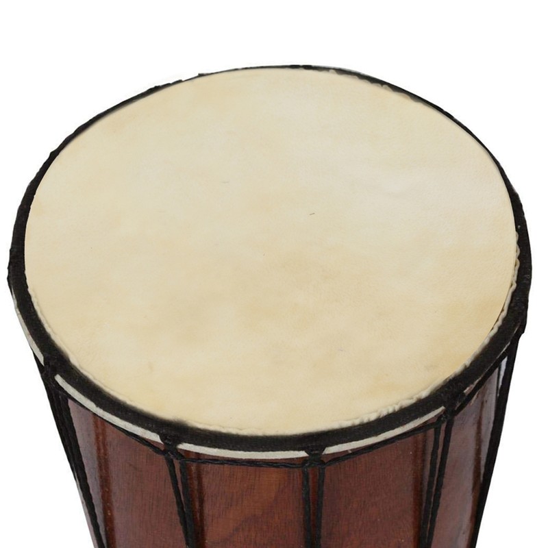 2pcs Drum Head Sheepskin Consistent Clear Sound for African Bongo