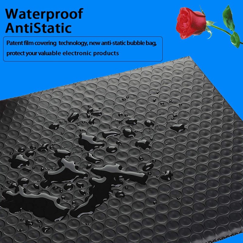 Daarcin 10pcs 6.3x8.2in/16x21cm AntiStatic Bubble Bags, Static Shielding Bag for