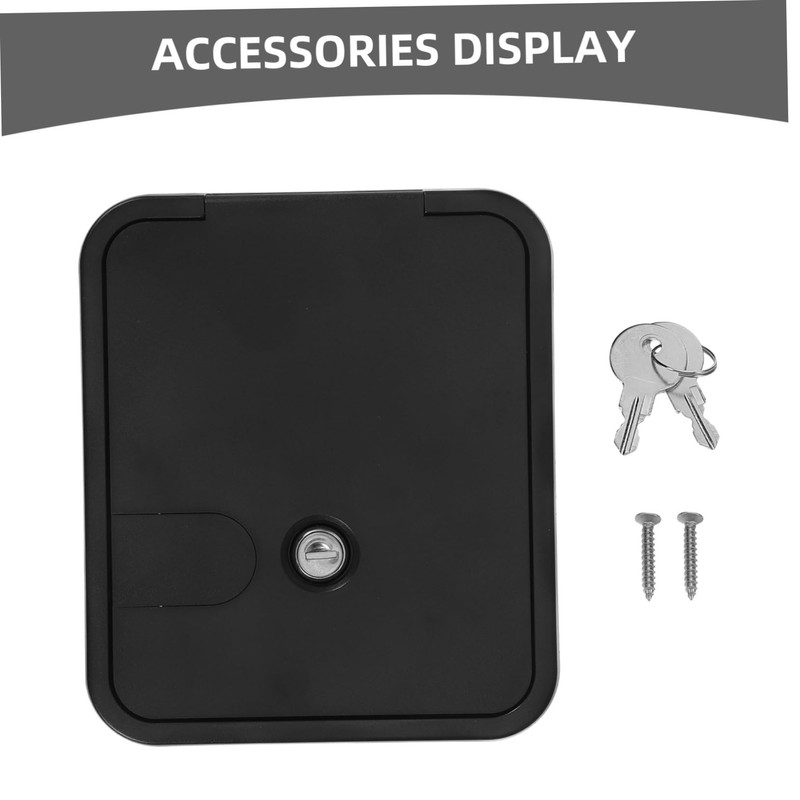NOLITOY 1 Set Rv Compartment Door Lock Touch Access Lock